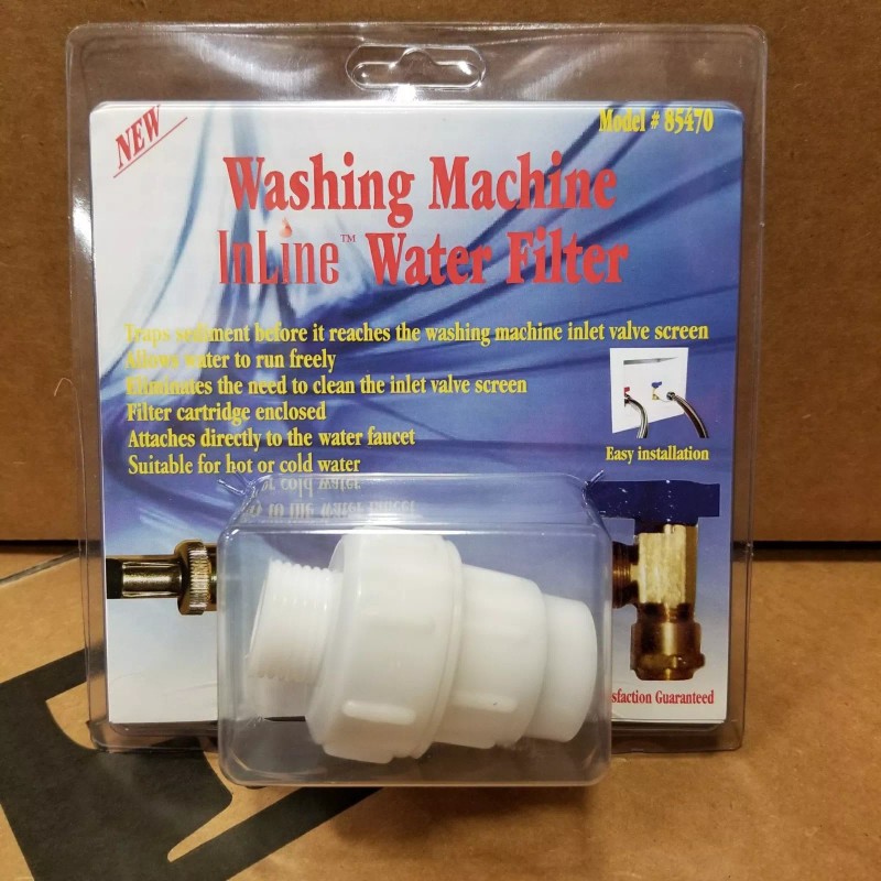 Inline Washing Machine Inline Water Filter Sediment Screen 85470, 1