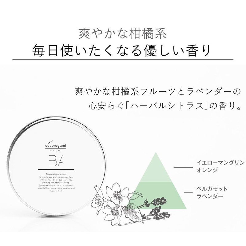 Heart Hair Botanical Styling Balm, Cocorogami 3.4 fl oz (100