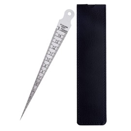 ZLKSKER Taper Gauge Metric & Imperial 1-15mm & 1/64-5/8 inch, Aperture Gauge, Gap Gauge for Measuring Gap & Aperture