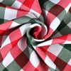 Essifunia Waterproof Checkered Tablecloth Fabric - Rectangle 58x84 Inch Christmas