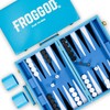 Froggod Travel Backgammon Sets for Adults – 15 Inch Premium