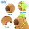 Ditucu Giant Capybara Plush with Turtle Backpack Large Jumbo Soft