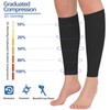 Wegitcs 2 Pairs Calf Compression Sleeve for Women & Men,