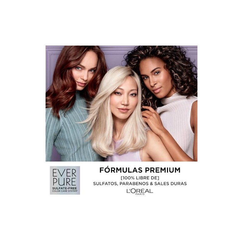 L'Oréal Paris Acondicionador, Ever Pure Volume Con Flor De Loto,