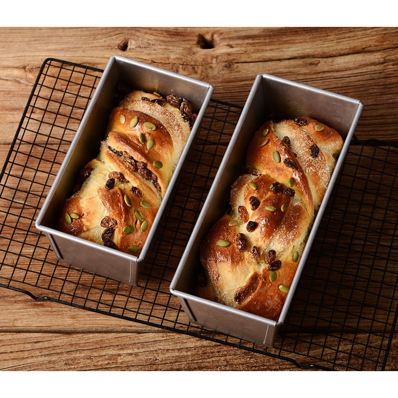 タイガークラウン ケーキ型 シルバー 95×233×85mm アルスターパウンド型1.5斤大 スチール アルミメッキ 2309