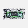 SLEEFS Hot Green Thin Football Towel with Logo