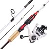 Sougayilang Fishing Rod and Reel Combo, Spinning Combo, 6.9ft, Medium