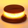 ETUKER 12 V 24 V yellow rotating beacon, magnetic flash