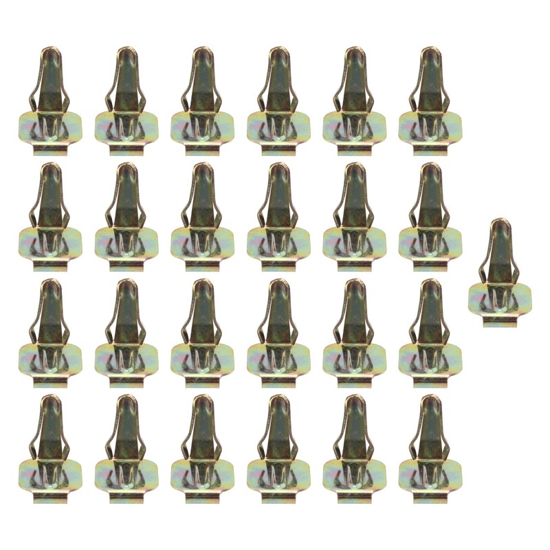 25PCS Carbbia Metal Trim Panel Fastener Fits into 5/16" Hole