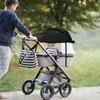 WD&CD Pram Sun Sail, Premium Awning for Pushchairs with UV