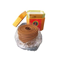 Premium Quality Agarwood Incense Coils, 2.5 inches, Made in Taiwan, 2小時優質小盤沉香