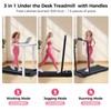Portable Foldable Treadmills for Home Small with Handles, 3.0HP Small