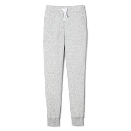 French Toast Boys' Fleece Jogger Pant, Heather Gray, 5
