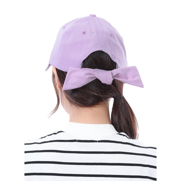 TRAX SHOP TGY-0075 Women's Cap, Kids, Ribbon Cap, Back Ribbon