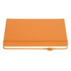 A5 Lined Notebook Portable PU Leather Hardcover Notebook with Elastic