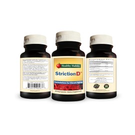 Healthy Habits StrictionD with Glucohelp Banaba Extract Ceylon Cinnamon & Crominex 3