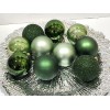 Unbranded 10 Thanksgiving Fall Christmas Green Plastic Christmas Ornaments Decor