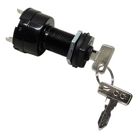 Red Hawk KEY-63 Key Switch Compatible With/Replacement For Club Car Tempo, Onward and Precedent 2004 and newer, gas 102515101 Golf Carts