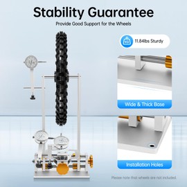 Professional Wheel Truing Stand, Bicycle Wheel Bearing Holder Wheel Hub Maintenance Repair Stand, Bicycle Wheel Repair Tool Kit for 10" to 29" Wheels