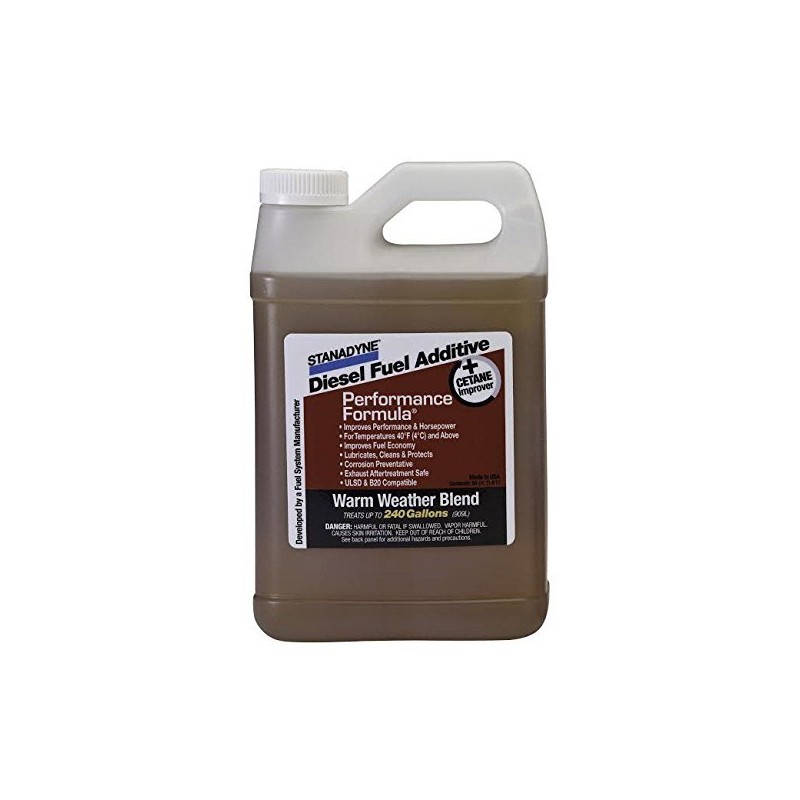 Stanadyne Performance Formula Warm Weather Blend | 1/2 Gallon Jug