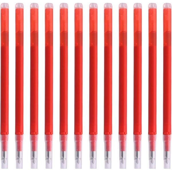 Pack of 12 Compatible Erasable Refills for Pilot Frixion Rollerball