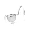 304 Stainless Steel Food Strainer with Handle, Hot Pot Strainer,