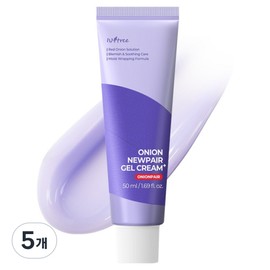 Isntree Onion New Fair Gel Cream Plus, 5 units, 50ml / 이즈앤트리 어니언 뉴페어 겔 크림 플러스, 5개, 50ml