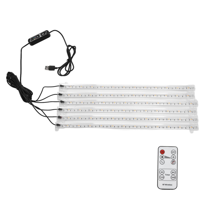 6 Head 54W 216LEDs Plant Growth Light with 3 Light