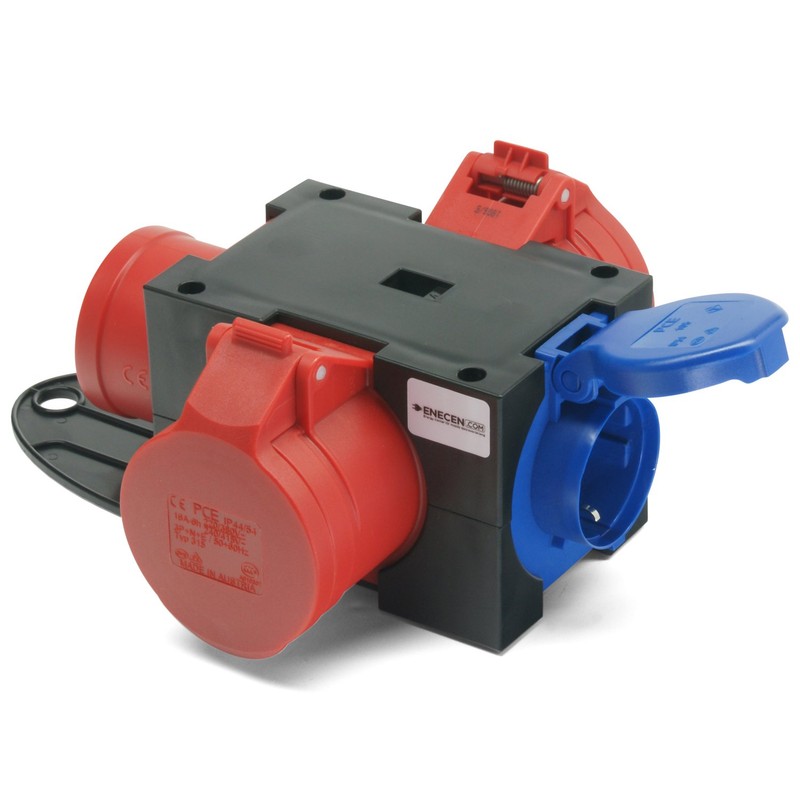 Compact Splitter St. Anton Device Plug CEE 400 V/16 A