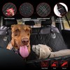 Bell+Howell Waterproof Dog Car Seat Cover for Back Seat or