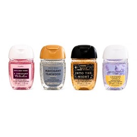 Bath and Body Works PocketBac desinfectantes de manos, paquete de 4, 1 oz.