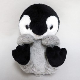 SAN-EI Kyunkyuncolon Plush Toy, Penguin, W 3.9 x D 4.7 x H 4.7 inches (10 x 12 x 12 cm)