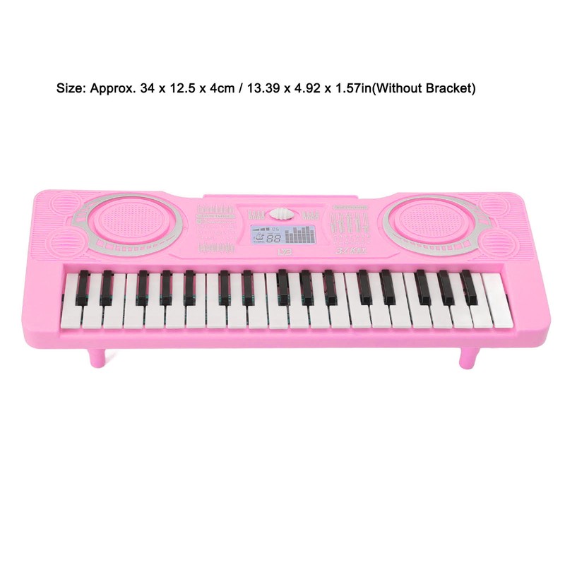 Kid Keyboard Piano Toy 37 Keys Improve Hand Eye Coordination
