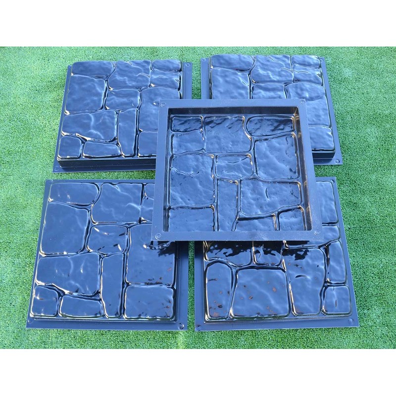 Concrete Mold DIY Flagstone Durable Mold Pavers Stone Patio Casting