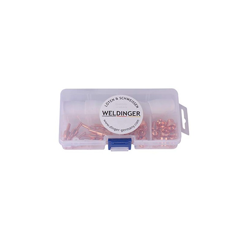 WELDINGER CUTSet1 Wear Parts Set 37 Pieces for Plasma Cutters