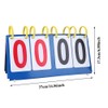 Portable Flip Sports Scoreboard Score Conuter for Table Tennis Basketball
