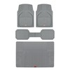 Motor Trend FlexTough Defender Floor Mats for Cars & TrunkShield