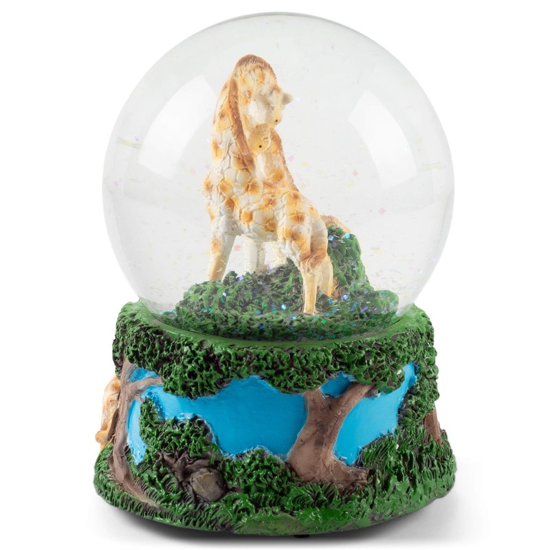 Elanze Designs Giraffes Zebras and Elephants 100MM Sturdy Wind Up