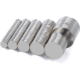 100PCS Neodymium Magnets - 20mm 15mm 10mm 5mm Diameter Round Strong Magnets,Small Round Magnet for Whiteboards, Fridge or Picture Magnet