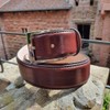 Tony & Paul very hogh quality leather belt hand made