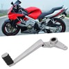 Rear Brake Foot Pedal Lever Silver Aluminum High Strength Replacement