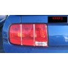 312 Motoring fits 2005-2009 Ford Mustang Chrome TAILLIGHT Trim MOLDINGS
