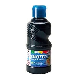 Lyra Giotto 5340 24, acrylic paint, 250 ml bottle, black