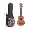 MUINS Ukulele Bag,21 23 26 Ukelele Case Thicker Pad For