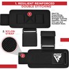 RDX Weight Lifting Hooks Straps Pair, 8mm Neoprene Padded Wrist