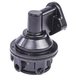 JEGS Mechanical Fuel Pump | Fits Small Block Chevy Engines | 80 GPH / 303 LPH | 1/4 “ NPT Ports | 5.7 To 8 PSI | Black Powder Coated Finish | For Gasoline Only