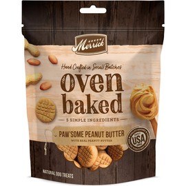 Merrick Oven Baked Natural Crunchy Dog Treats Crafted in The USA