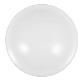 Ceiling Light Fixture Cover, White Pc Circular Light Cover for Bedroom, Kitchen, Bathroom, Easy Install Twist Lock, 7.87 Inch Diameter, Home and Office Use
