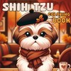 Shih Tzu Coloring Book: Fun and Relaxing Dogs Coloring Pages