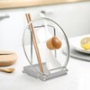 Rievem Spoon Rest with Lid Holder - 304 Stainless Steel